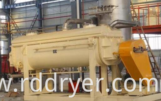 High Quality Blade Mixing Dryer for Chemical Sludge